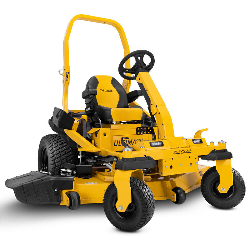 Cub Cadet Ultima ZTXS4 60" Zero Turn Mower with Powerful 24HP Kohler Engine and Effortless Steering Wheel Control